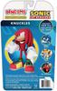 Sonic the Hedgehog Knuckles Figure Poseable Bendable Action Figure for Kids Collectors Bend-Ems - & &