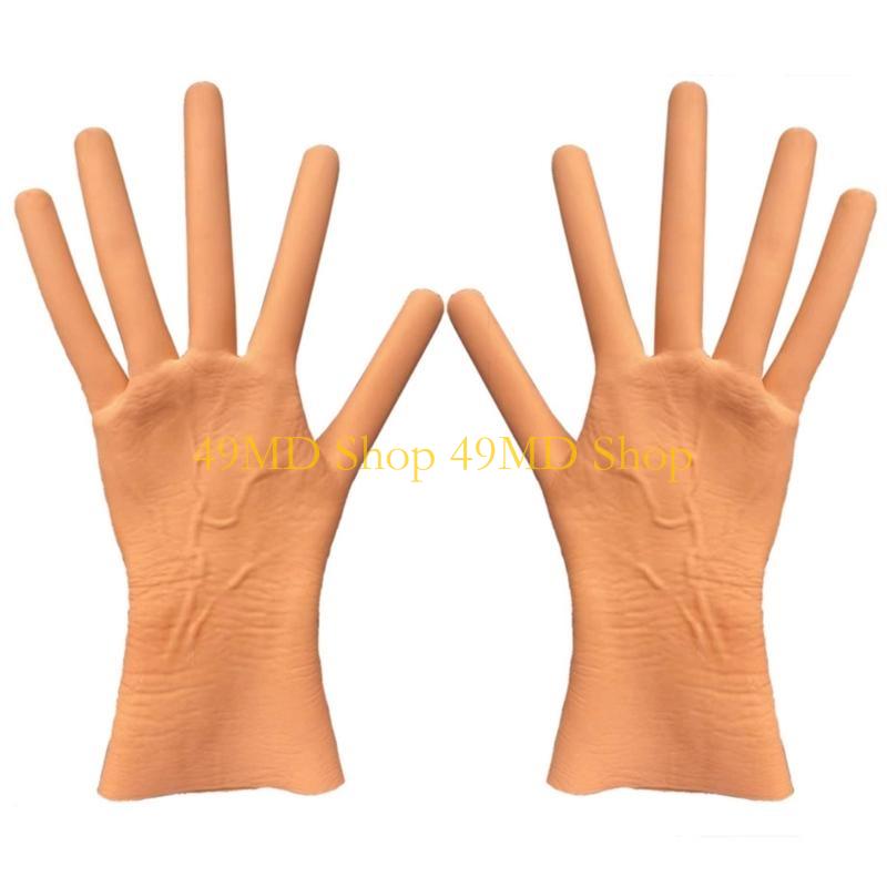 49MD Evelynn Fingers Gloves Merch Halloween Costume Gloves