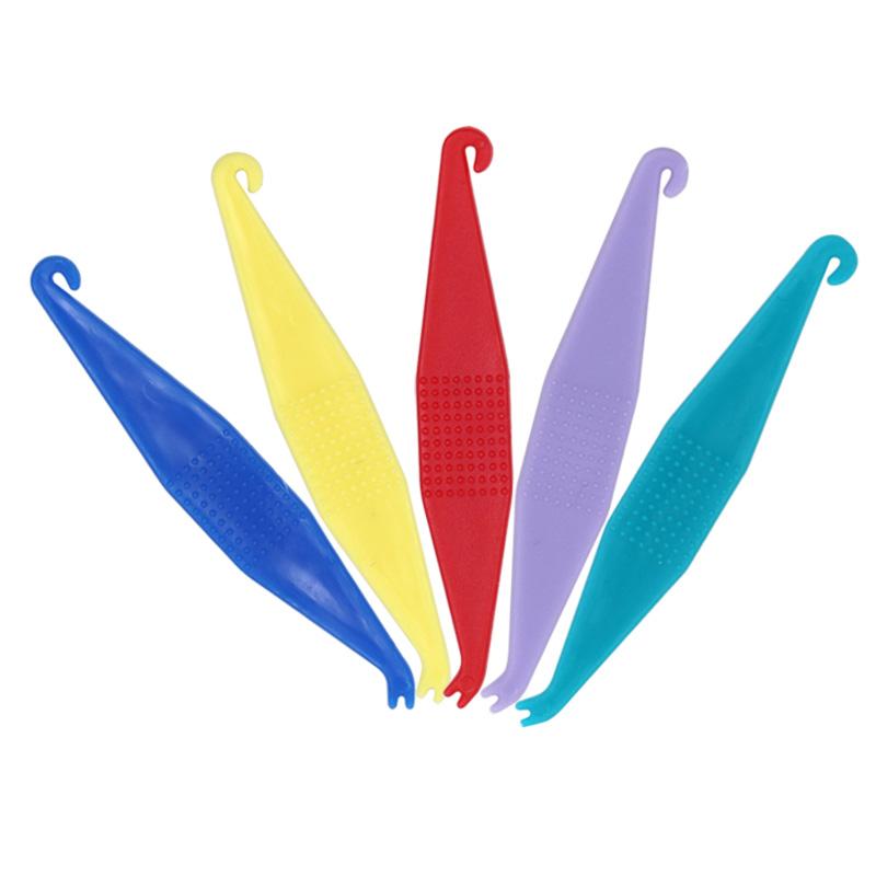 100Pcs Dental Orthodontic Disposable Elastic Placing Hook Elastomeric Ligature Tie Placer Rubber Ring Hook