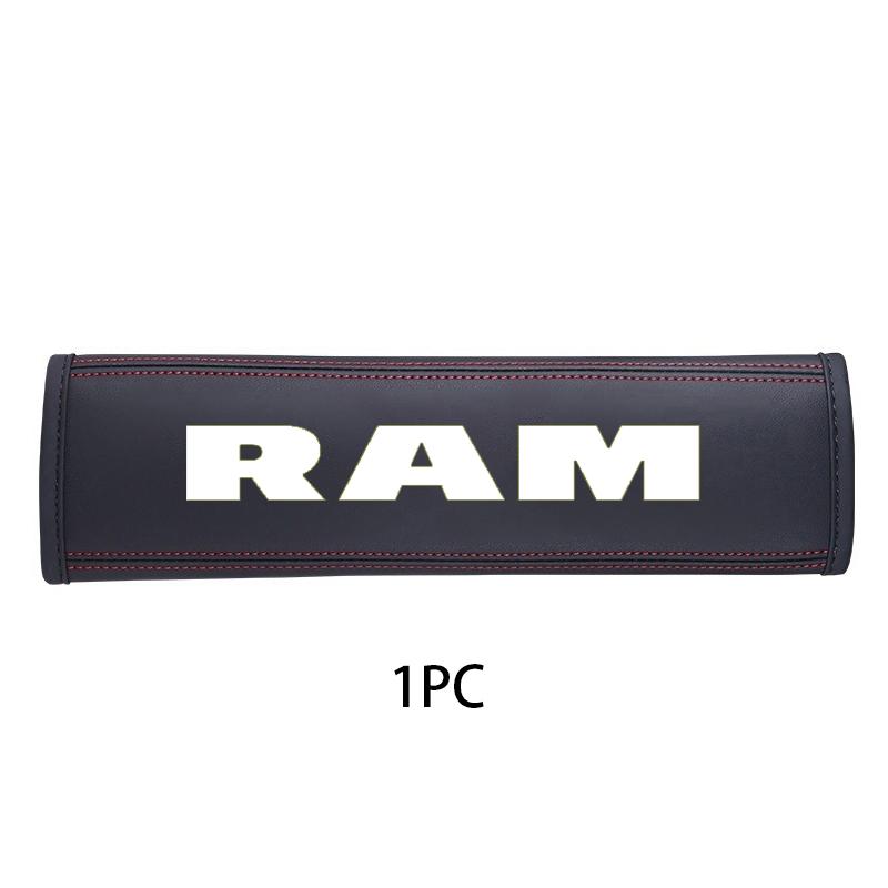 

for Dodge RAM1pc Cowhide Car Interior Seat Belt Protector Cover For car Auto Accessories