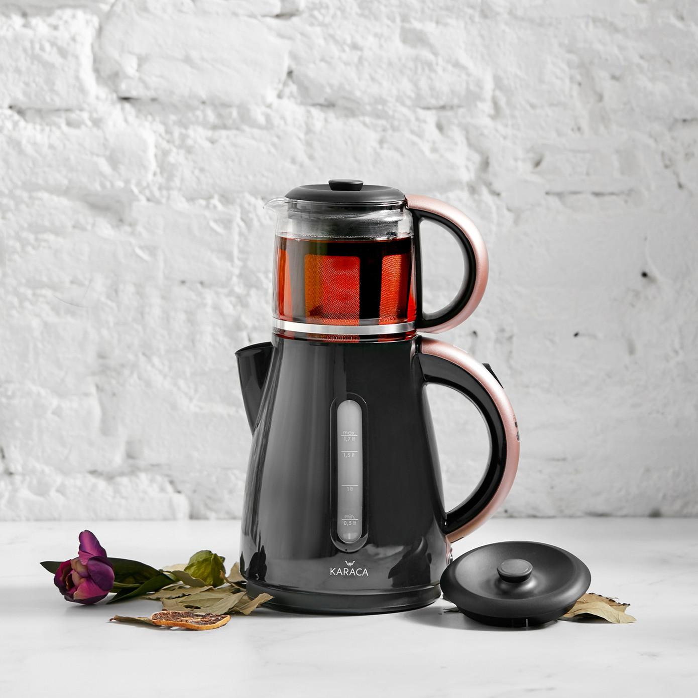 

Karaca 1501 Турецкий Электрический Чайник. Розовое золото