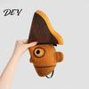 Halloween Costume Accessories Nutcracker Head Masque, Realistic Puppet Full Face Theatrical Performance Supplies Masque for Festivals, Costume,