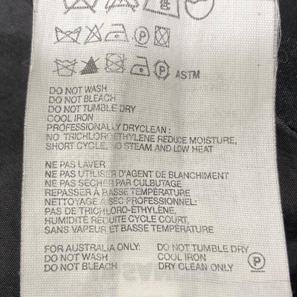 Jil Sander Authentic Japanese Black Synthetic Cotton Stand-up Collar Coat Coat 34Used