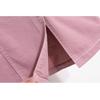 Summer Style Plus Size Skirts Solid Buttons Women Denim A-Line Vintage Basic Skirt 5XL Pink