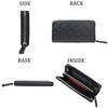 [Porter] PORTER ENCHASE Men's Leather Wallet Round Zipper Long Wallet 007-02283 Black