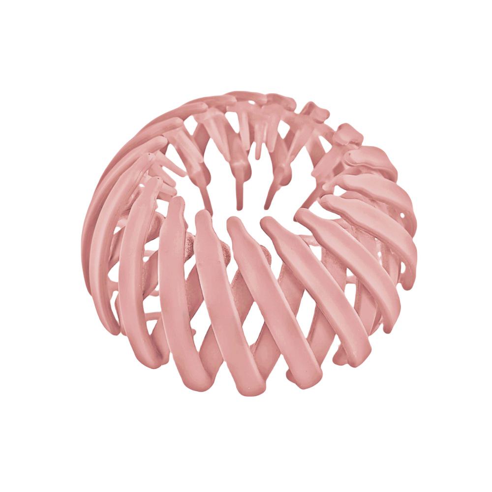 Trendy Matte Bird's Nest Hair Curler: Versatile Claw and Ponytail Ring for Effortless Styling In Europe and America.