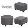 1 Stück Fußhocker-Schutz Einfarbig Samt Stretch Waschbar & Abnehmbar Bankhockerbezug Rechteckig Elastische Überwürfe