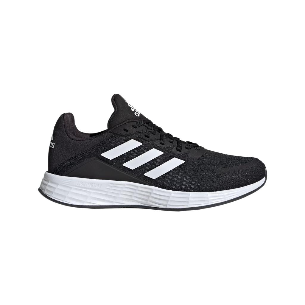 Novos Tênis de Corrida Adidas Duramo Sl Amortecimento Resistente à Abrasão Respirável Cano Baixo Unissex Preto Branco JQ9716
