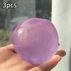 1/3Pcs Cute Translucent Coconut Oil Squeeze Ball Appearance Plasticity Slow Rebound Stress Relief Fidget For Kids & Adult 6*6Cm