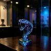 Kids Creative Play Toys 3D Printed Snake Figurine, Realistic Serpent Sculpture, Stress Relief Animal Desk Decor, Educational Wildlife Toy for Gift