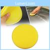 Wachsen Gelbe Autos Schwamm Polierschwämme Autowaschwerkzeug Einfarbig Langlebig