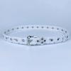 Pin Buckle Canvas Jeans Belt All-Match Decorative Waist Strap Vintage Denim Waist Belt  For Women