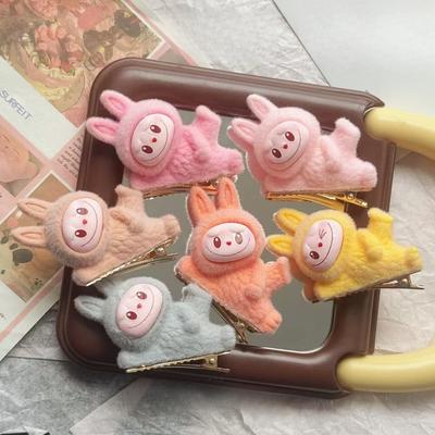 3 Τεμ./6 Τεμ. Κούκλα Φλοκωτή Κουνέλι Κλιπ Μαλλιών Κορίτσι Άνιμε Κλιπ Φράντζας Αξεσουάρ Μαλλιών Δώρα για Παιδιά