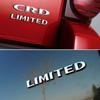 DSYCAR 1 Pezzo 3D Metallo LIMITED Parafango Laterale Posteriore Bagagliaio Emblema Badge Adesivo Decalcomanie per JEEP Wrangler Compass Commander Cherokee