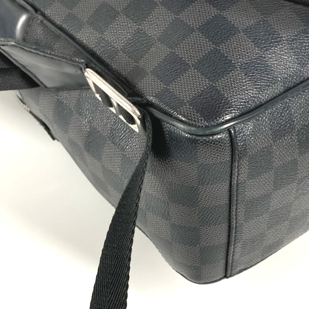 Louis Vuitton N41473 Damier Graphite Josh Backpack Bag Backpack Black