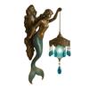 Vintage Mermaid Wall Lamp Artistic Home Office Living Room Bedroom Virgin Mary Resin Statue