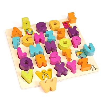 Puzzle alfabetu marki Bee Funky Chunke, mieszane kolory, 1, Korea Najlepsze puzzle dla małych dzieci