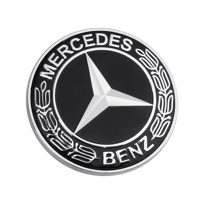 

1pcs 57mm Car Front Hood Emblem Badge Bonnet Car Accessories For Mercedes Benz W204 W205 W212 W213 W221 W177 W246 GLA GLC CLA A