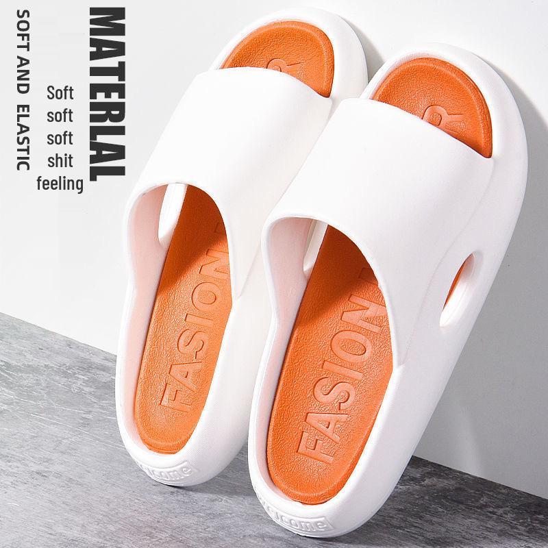 

2024 Men s Trendy Outdoor Sports Bathroom Slippers: Summer Cool, Poop-Stepping Comfort, Internet Celebrity Couples 38-39 (Runs Small)