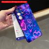 2DFlat Samsung phone case Neon Hearts Galaxy Phone Case Applicable to Galaxy S22 S23 S24 S25ULTRA S26 A12 A13 A14 A15 A16