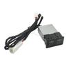 Car Fast Charger Dual TYPE-C PD Port Charging Interface Adapter for Toyota Camry For Corolla RAV4 Land Cruiser 18-22