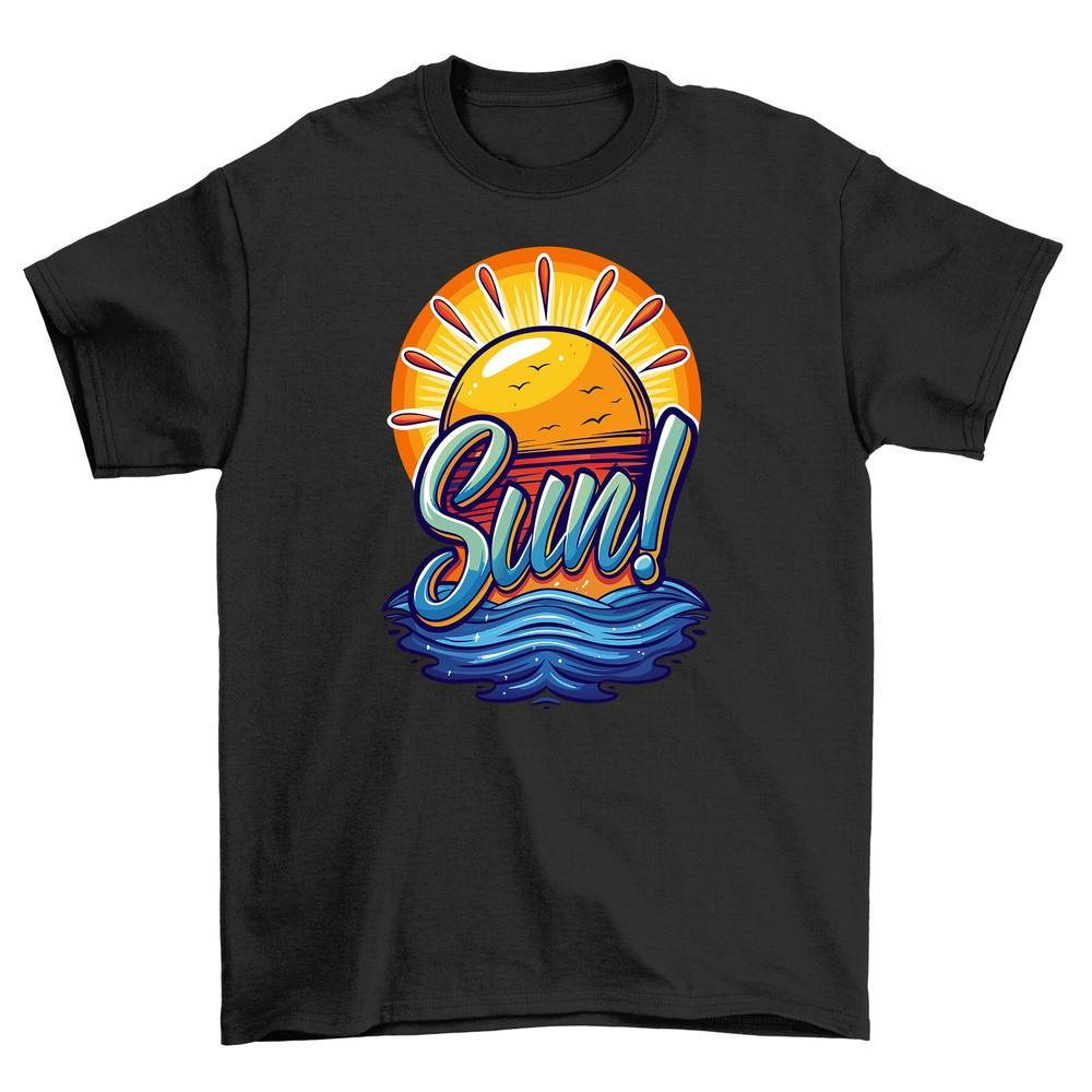 'Summer_58 Sun Fun'' T-shirt ?? Cool and Sunny! 100% cotton, Unique Design, Unise