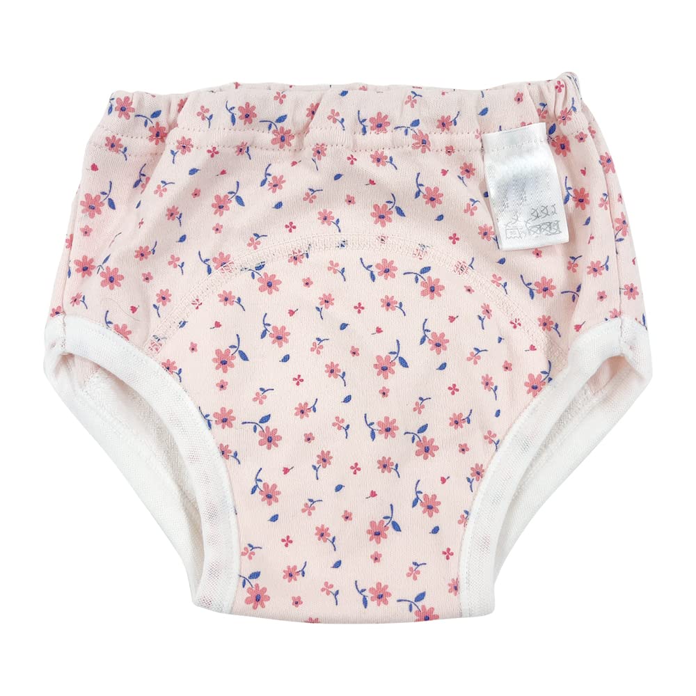 מכנסיים לאימון שירותים לבנות, 3 שכבות, חבילה של 5, אימון, תינוק, 95 ס"מ, F4021E-95-20