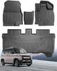 Hawjog 3D Floor Mats for Nissan Roox Mitsubishi Delica Mini Custom Designed for TPE Interior Easy Custom Interior Set (40 Series) / (30 Series),