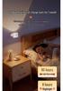 Rechargeable Wireless No-Drill Magnetic Bedside Reading Light with Remote Control