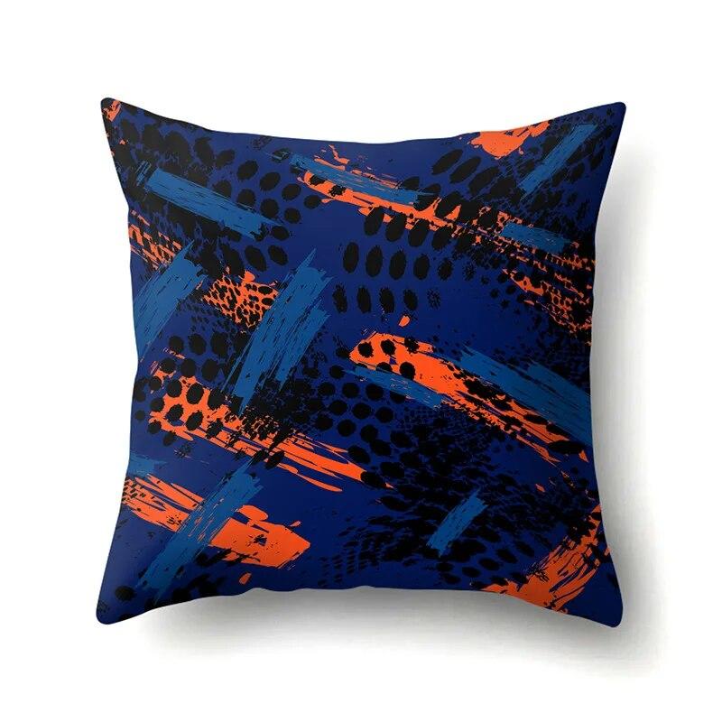 Geometric Pillowcase Car Lumbar Pillow  Cushion Sofa  toon Pattern