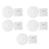 2025 Trend 5-Set Adhesive Ceiling Hooks Mosquito Net And Bed Canopy Hooks Ceiling Hook For Hanging Mosquito Net
