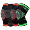 Single Nylon Running Knee Pads with Pressure Strap 3D Knitted for Basketball Climbing Four Seasons Sports