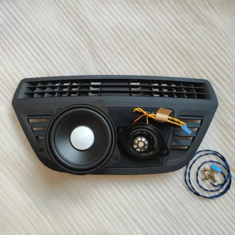 High Quality For BMW F48 X1 Series Car Dashboard Speaker Cover Tweeter Audio Loudspeaker Center Midrange 4 Inch Horn Replacement