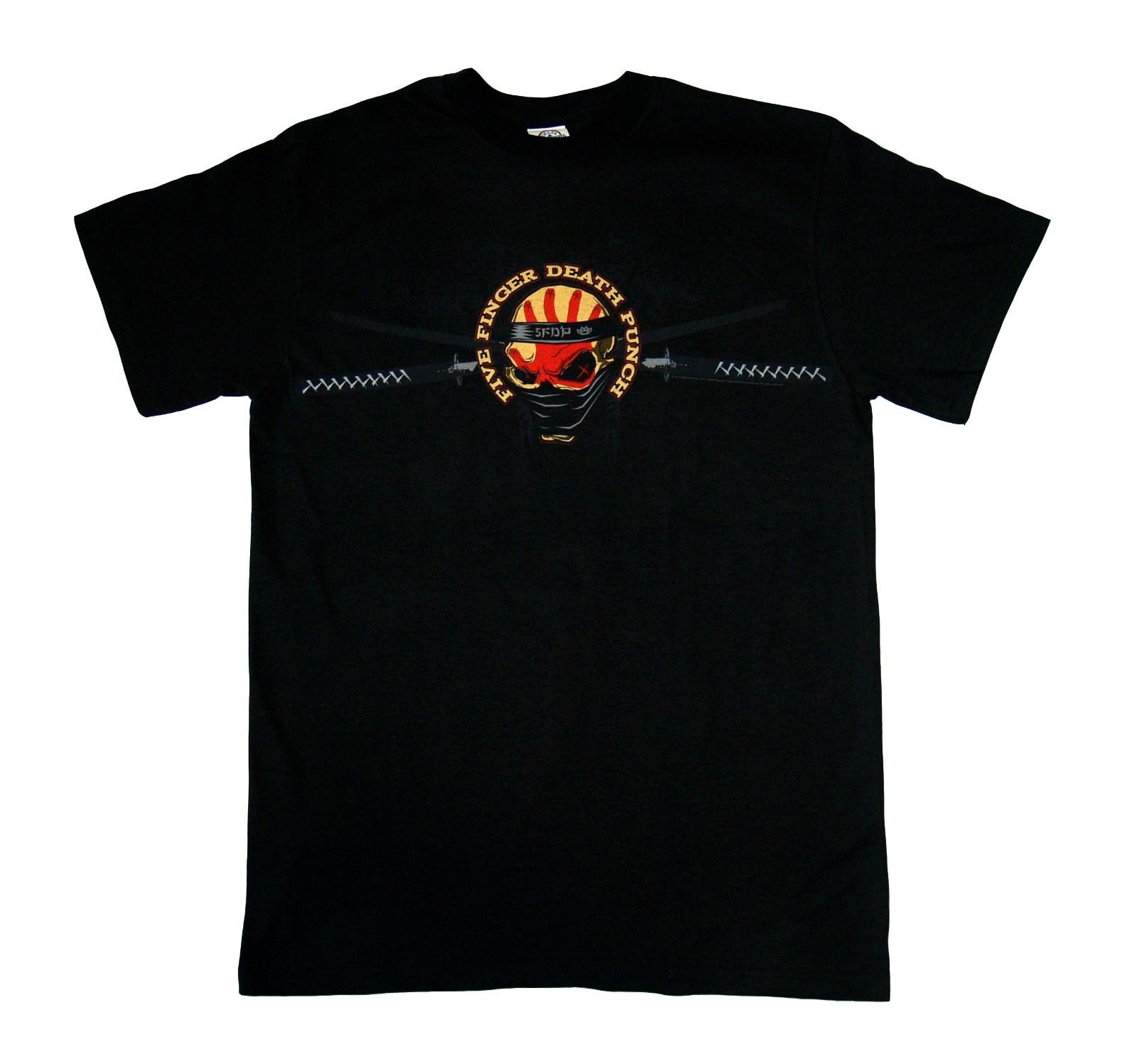 

FIVE FINGER DEATH PUNCH - Samurai - T Shirt Mens Womens Tees Top S,M,L,XL,2XL Brand New Official L