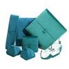 Luxury Velvet Double-Opening Jewelry Storage Box for Rings, Pendants, Bracelets, and Necklaces