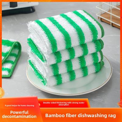Household Kitchen Non-stick Non-stick Thickened Degreasing Dishcloths