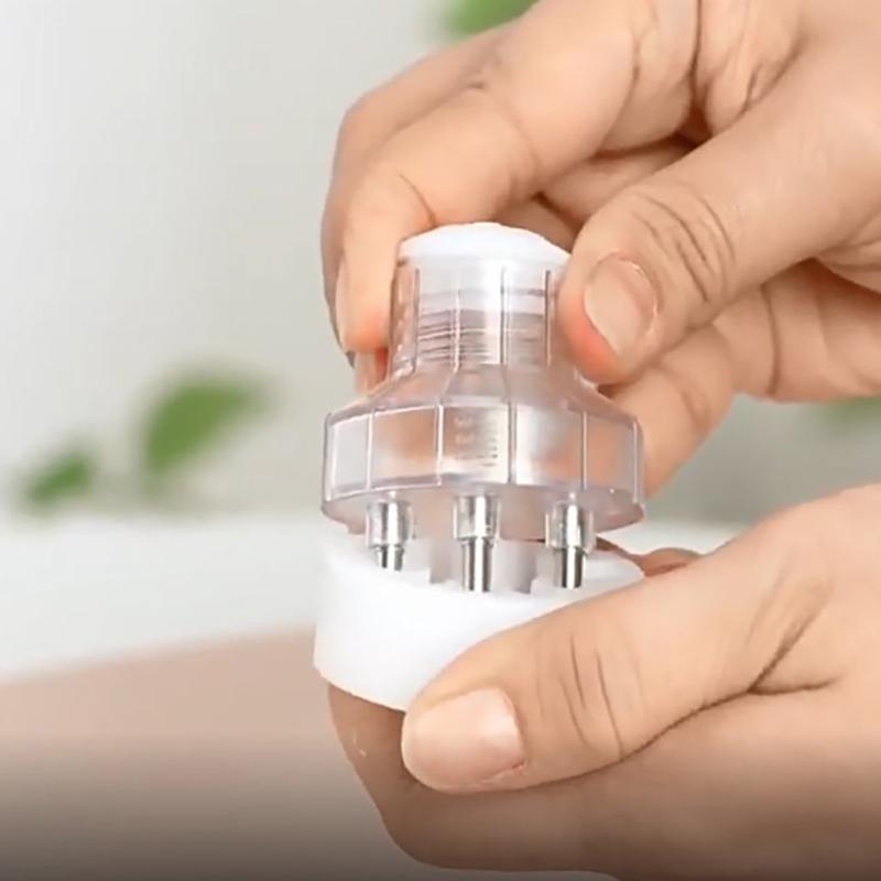 

6 мл аппликатор для кожи головы жидкая расческа для роста волос сыворотка масло питание мини портативный массаж корней волос медицина расческа для волос белый