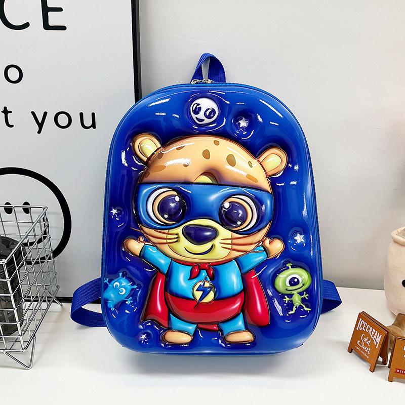 3D Cute Cartoon Children's Fashion School Bags For Boys And Girls Primary School Large Capacity Backpacks Waterproof Backpacks