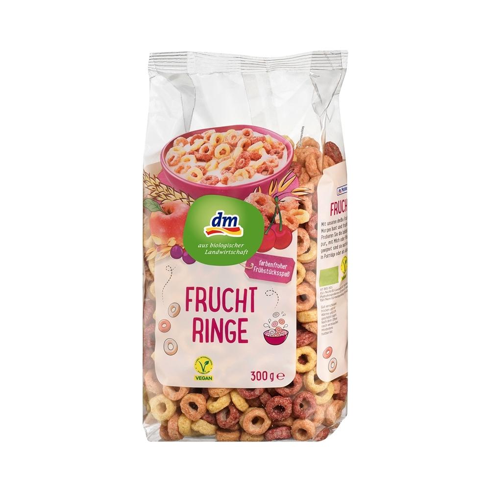 German Dm Crunchy Muesli Fruit Rings 300G
