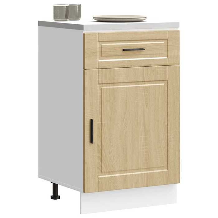 VidaXL Armoire de cuisine Porto chêne sonoma bois d'ingénierie 853960