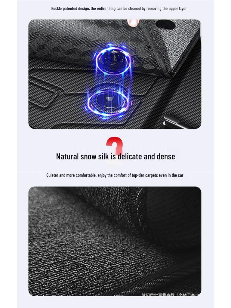 2025 BYD Song PLUS DMi TPE Full Coverage Floor Mats for EV25