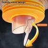 Anti-Odor Washing Machine Floor Drain Multi-port Sealing Plug  Laundry Room