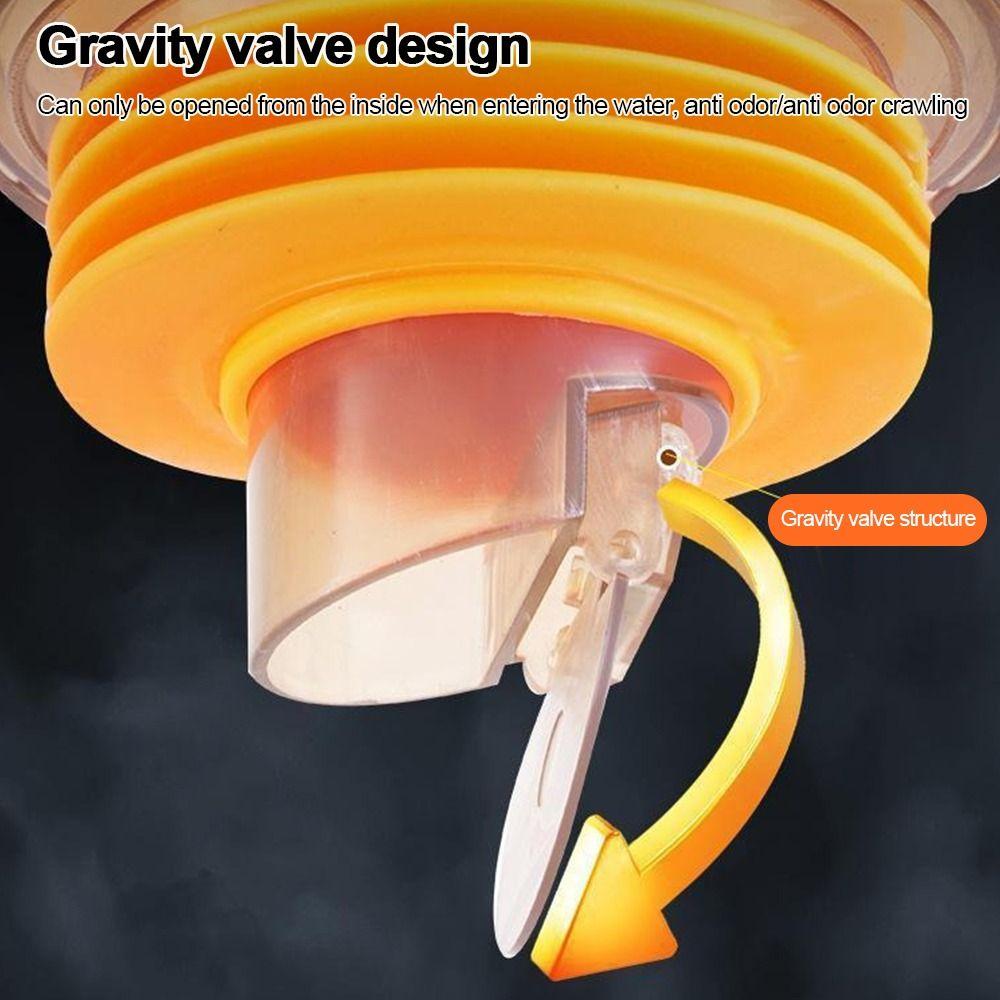 Anti-Odor Washing Machine Floor Drain Multi-port Sealing Plug  Laundry Room