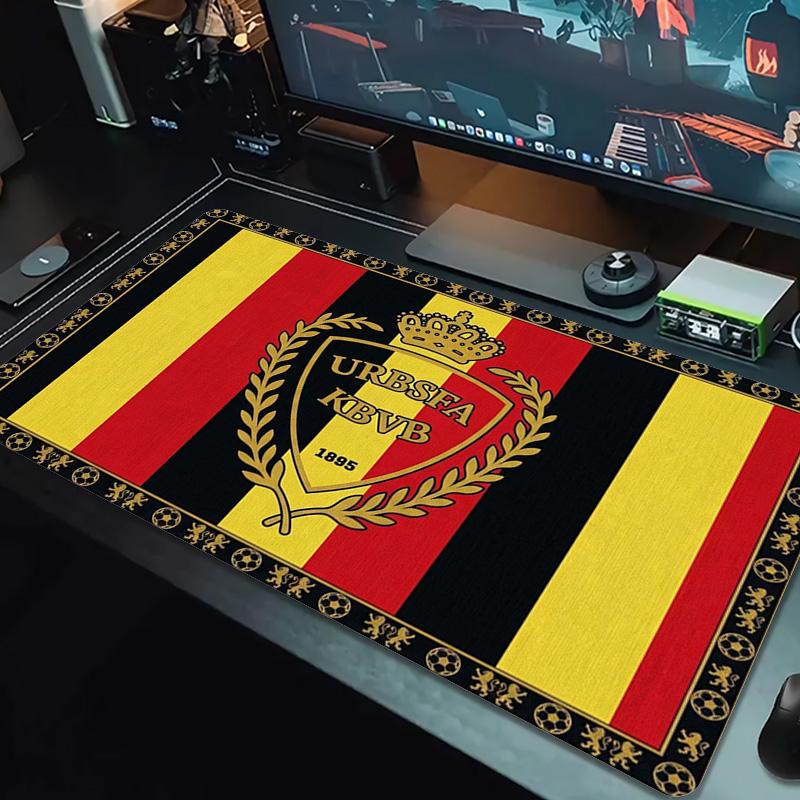 Belgica Color Mouse Pad Large Gaming Table Cushion Non-slip Laptop Tablet Big Mousepad XXL Mat Mini PC Playmat With Lock edge