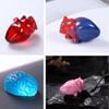 Multifunctional Halloween Heart and Brain Silicone Molds Resin Kitchen Baking Tool DIY Art Simulation Human Organ Moulds