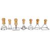 7PCS/Set Dumplings Molds DIY Cookies Cakes Pastry Pasta Stamp Press Cutter Maker Kitchen Attachment