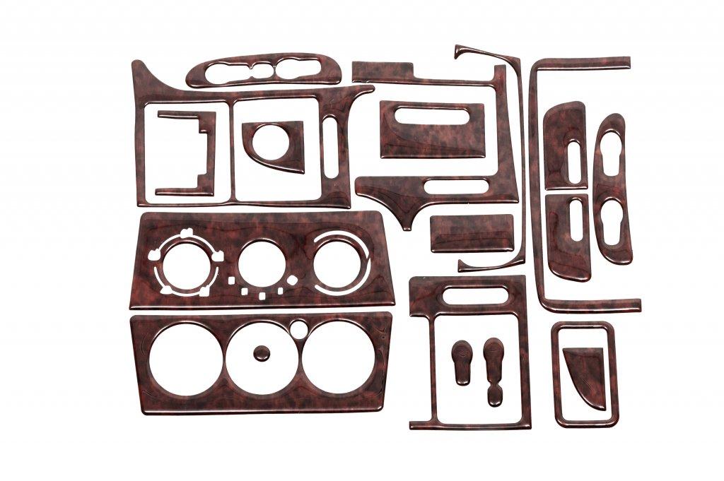 

Пластикові накладки на панель (1995-1999) Дерево для Opel Vectra B