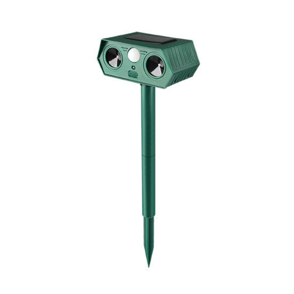 

Flashing Light Ultrasonic Animal Repeller Waterproof Motion Sensor Repellent Yard Garden Without Flash