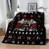 Biochemical Umbrella Printed Blanket Kids Warm Blanket Flannel Soft and Comfortable Blanket Home Travel Bedding Gift