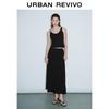 UR Women's A-line Casual Elastic Waist Skirt